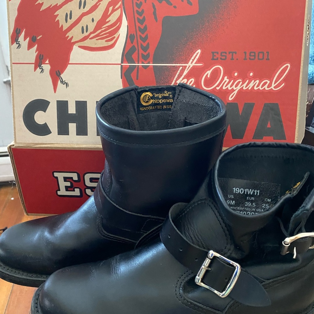 Chippewa all Leather Boots Made in the USA